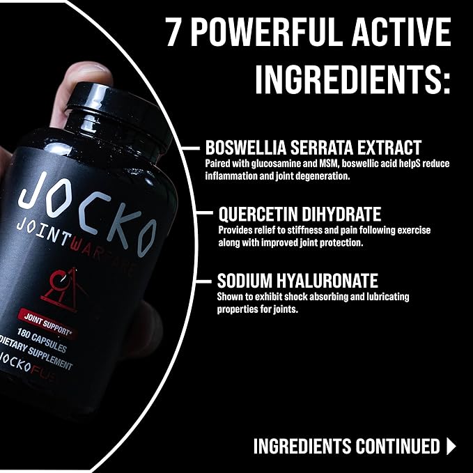 Jocko Fuel Joint Support Supplement (180 Capsules)
