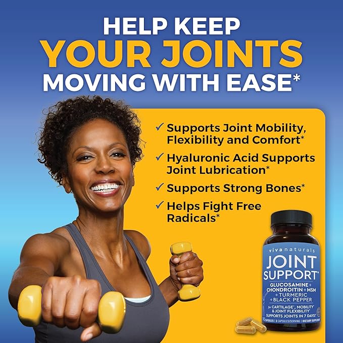 Glucosamine Chondroitin MSM Joint Support Supplement, 90 Capsules