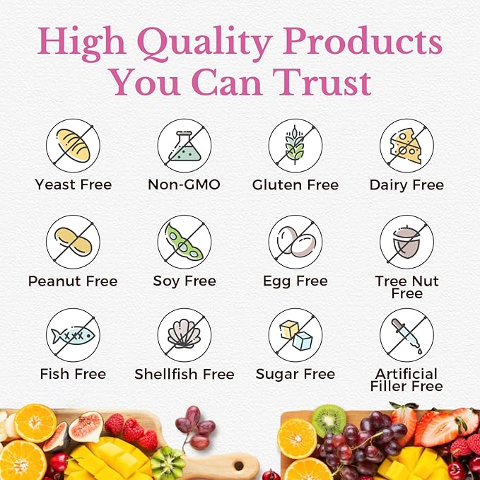 VITALITOWN Women’s Probiotics 100 Billion 18 Strains B6, Cranberry 60 Vegan