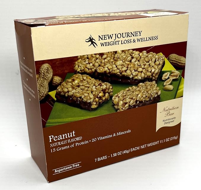 Peanut Bar - New Journey Weight (7 bars/box)