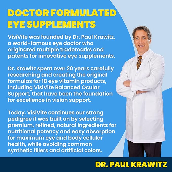 Eye Vitamins - VisiVite Doctor Formulated