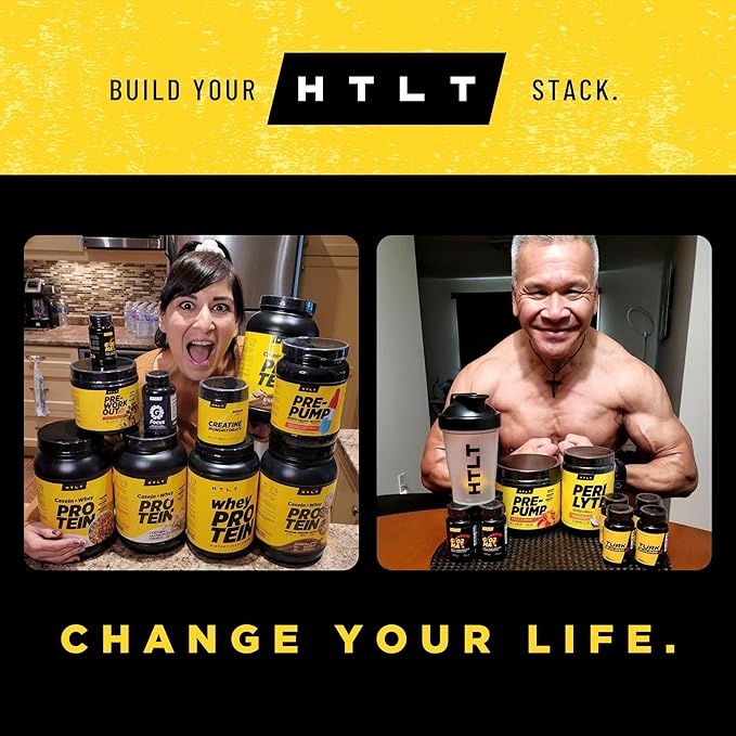 Creatine Monohydrate by HTLT | 5g of Pure Creatine Monohydrate Per Serving | Unflavored Instantized Creatine Monohydrate Powder | Just Add and Mix Into Your Protein Shakes, (60 Servings)