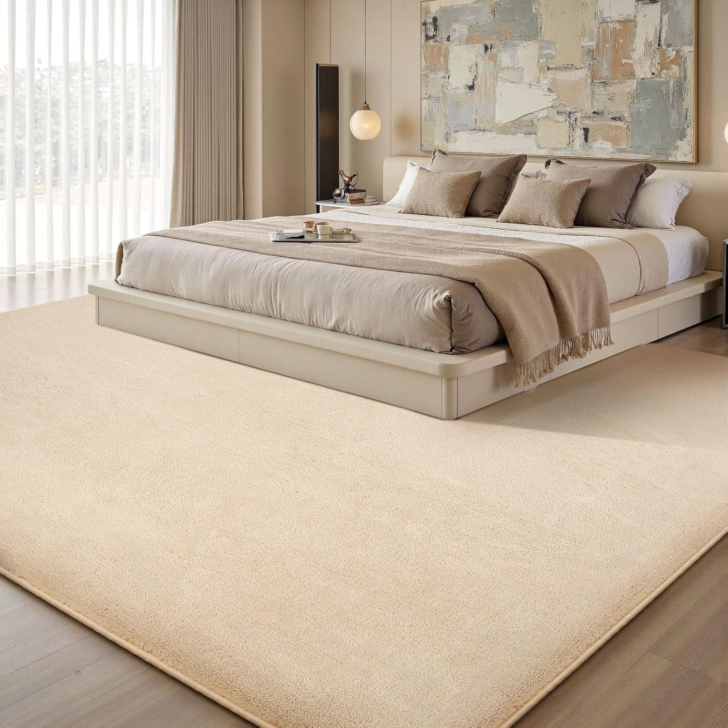 Sour Lemon 8x10 Area Rugs for Living Room, Soft Large Area Rug Fluffy Rugs for Bedroom,Machine Washable Area Rug Non Slip Carpet Rug for Living Room Playroom Kids Room Home Decor