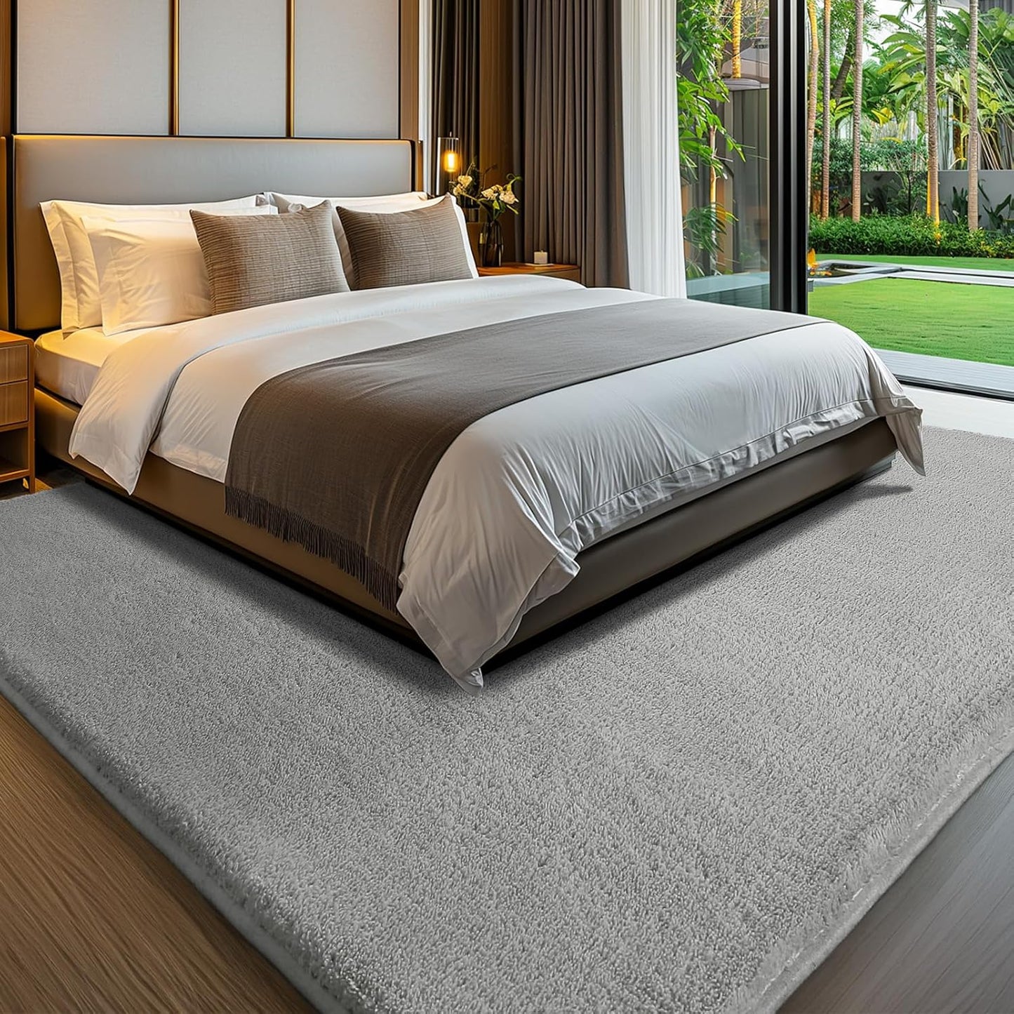 Sour Lemon 8x10 Area Rugs for Living Room, Soft Large Area Rug Fluffy Rugs for Bedroom,Machine Washable Area Rug Non Slip Carpet Rug for Living Room Playroom Kids Room Home Decor