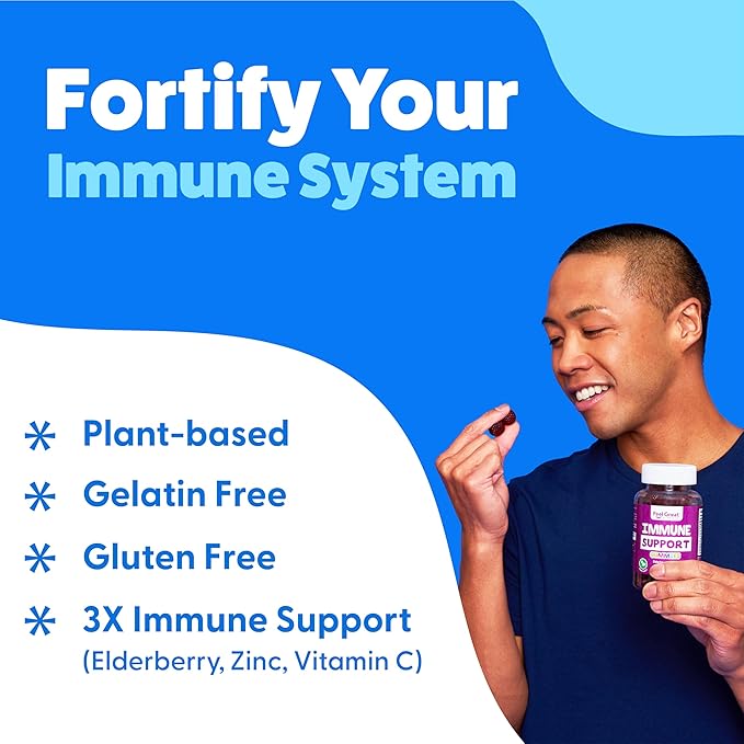 Feel Great Immunity Support Gummies 60 Gummies