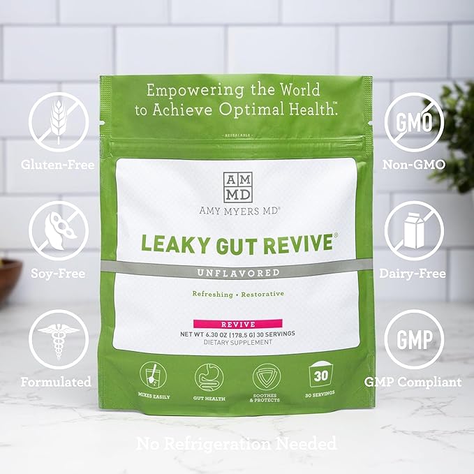 Amy Myers MD Leaky Gut Revive Unflavoured-6.30 Oz