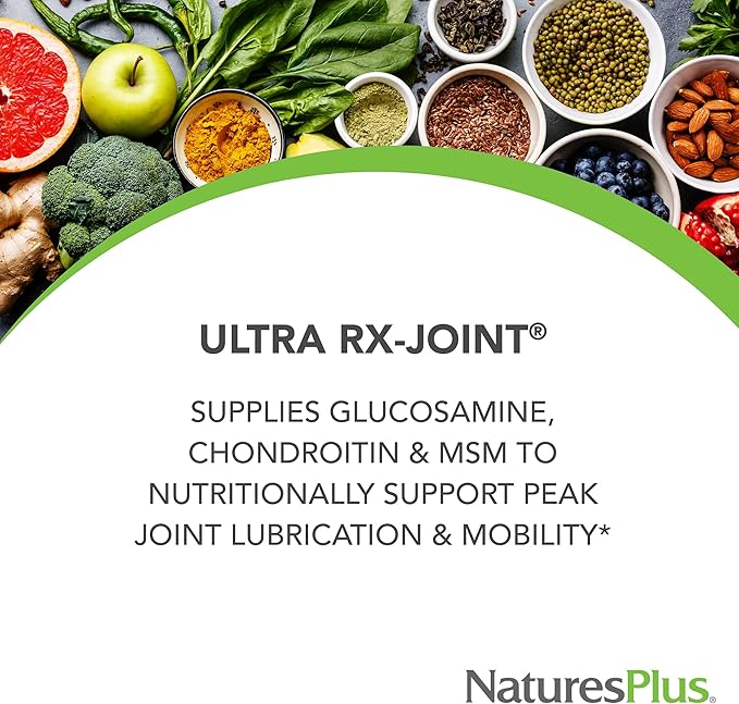 Natures Plus Ultra Rx-Joint 180 Tablets, 2 - 120 Total