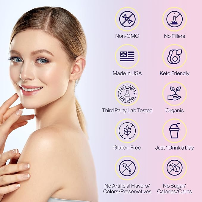 Collagen Peptides Powder by Glow Beauty