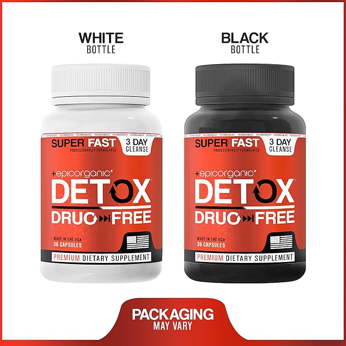 3 Day Detox Cleanse | Extra Strenght Detox | Promotes Healthy Gut Support | Colon Cleanse for Men & Women | Made in The USA | 36 Capsules