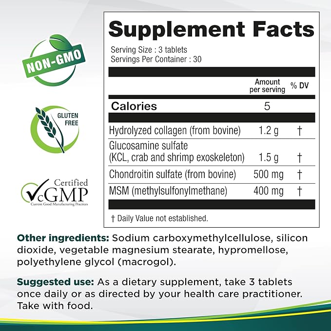 Genacol Glucosamine, Chondroitin & MSM Joint 90 Tablets