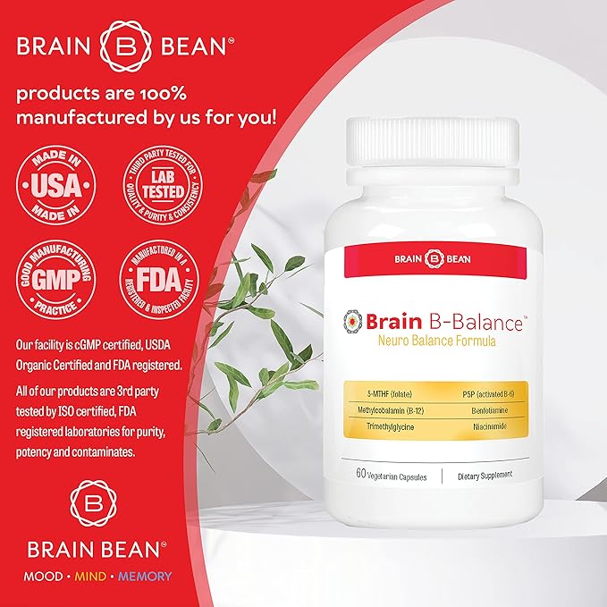 Brain B Balance: Methyl B Complete 60 Vegan