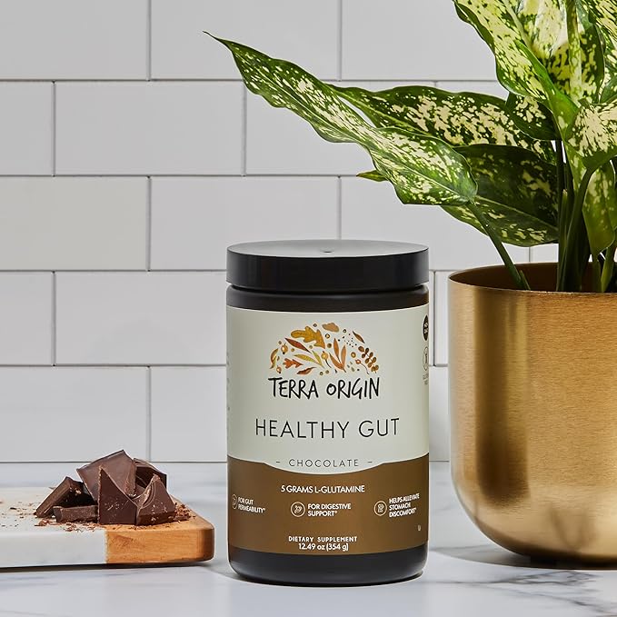 TERRA ORIGIN Healthy Gut Chocolate 30-Servings with