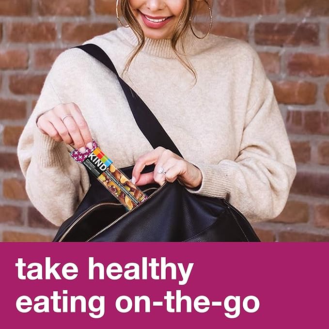 KIND Bars, Pomegranate Blueberry Pistachio, Healthy 5g Protein 12 Count