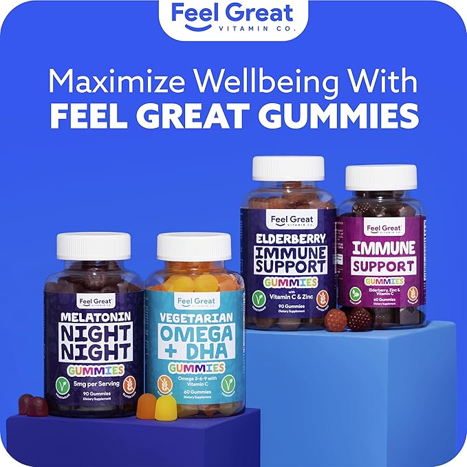Feel Great Immunity Support Gummies 60 Gummies