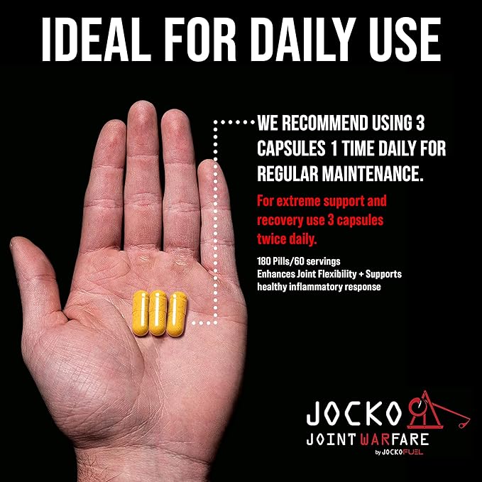 Jocko Fuel Joint Support Supplement (180 Capsules)