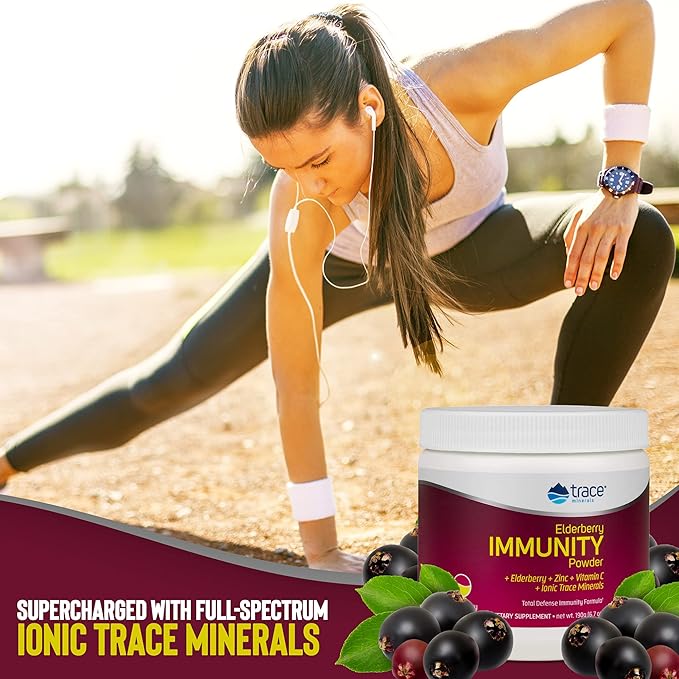 Trace Minerals | Elderberry Immunity Powder 6.7 oz