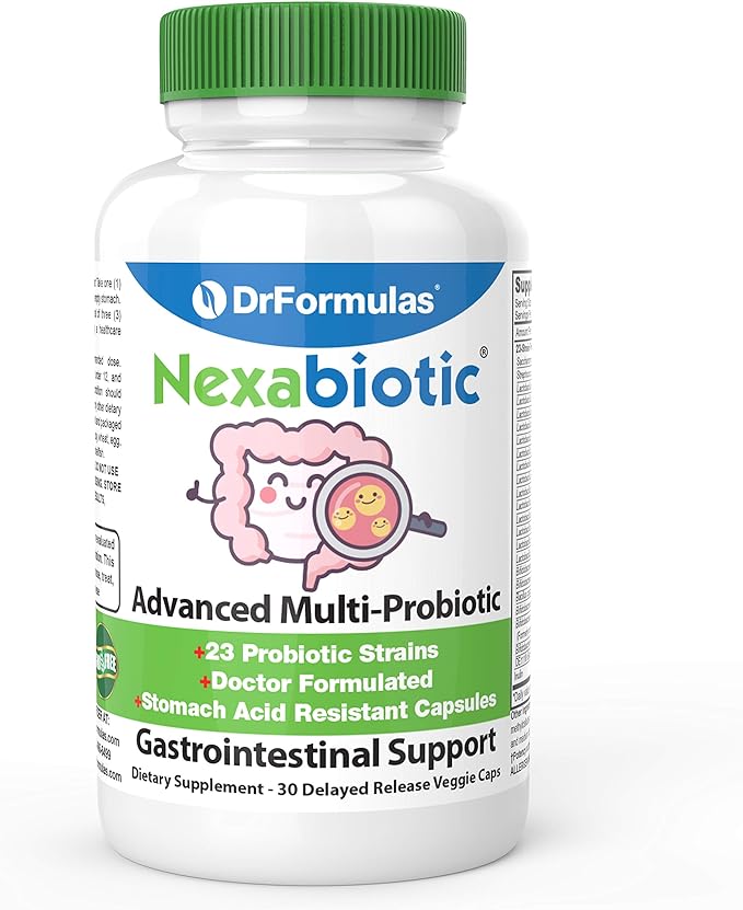 DrFormulas Nexabiotic 23 Multi Probiotic 17.25 Billion