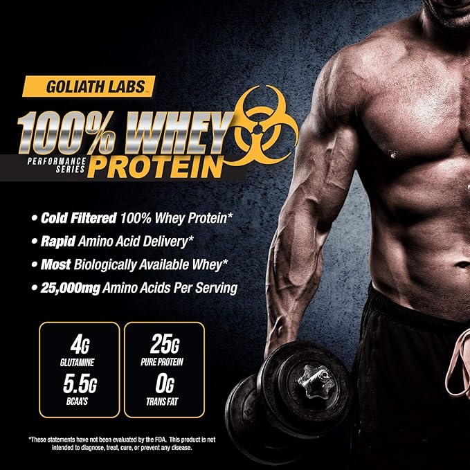 Goliath Labs GL 100% Whey Protein Powder 20 lb (Chocolate)