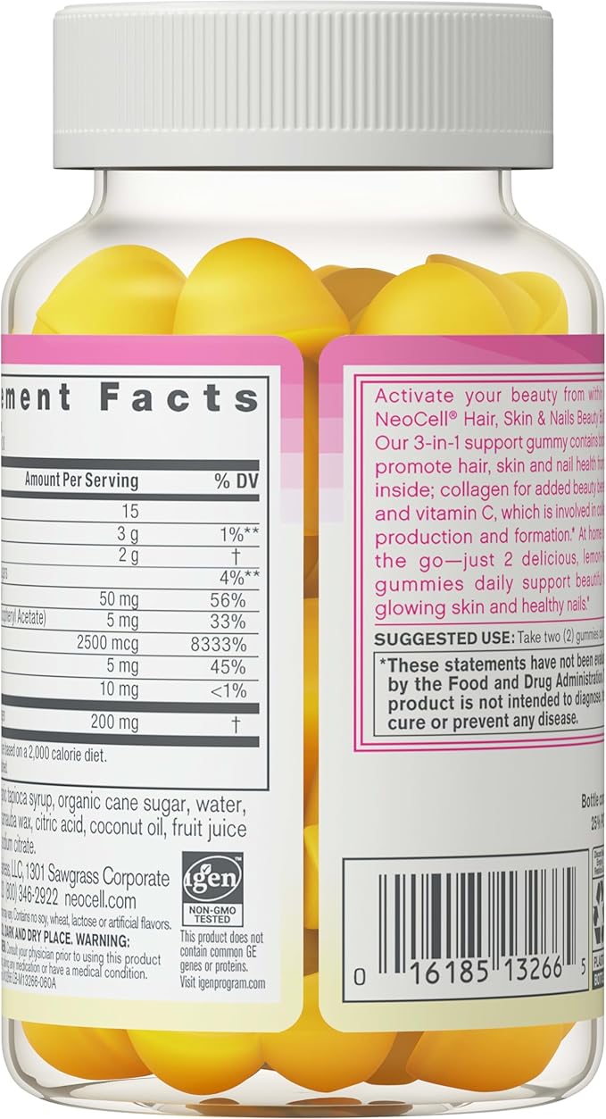 NeoCell Hair, Skin and Nails Beauty 60 Count, 1 Bottle