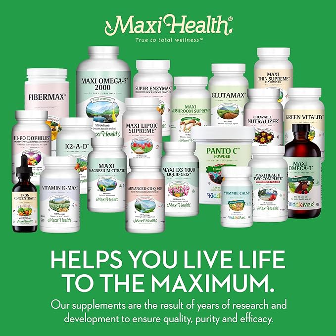 Maxi Health Complete Once Daily Vitamins B1 B2 B2 B3 B3 B6 B6 B12 B12 C D3 E (90 Tablets)
