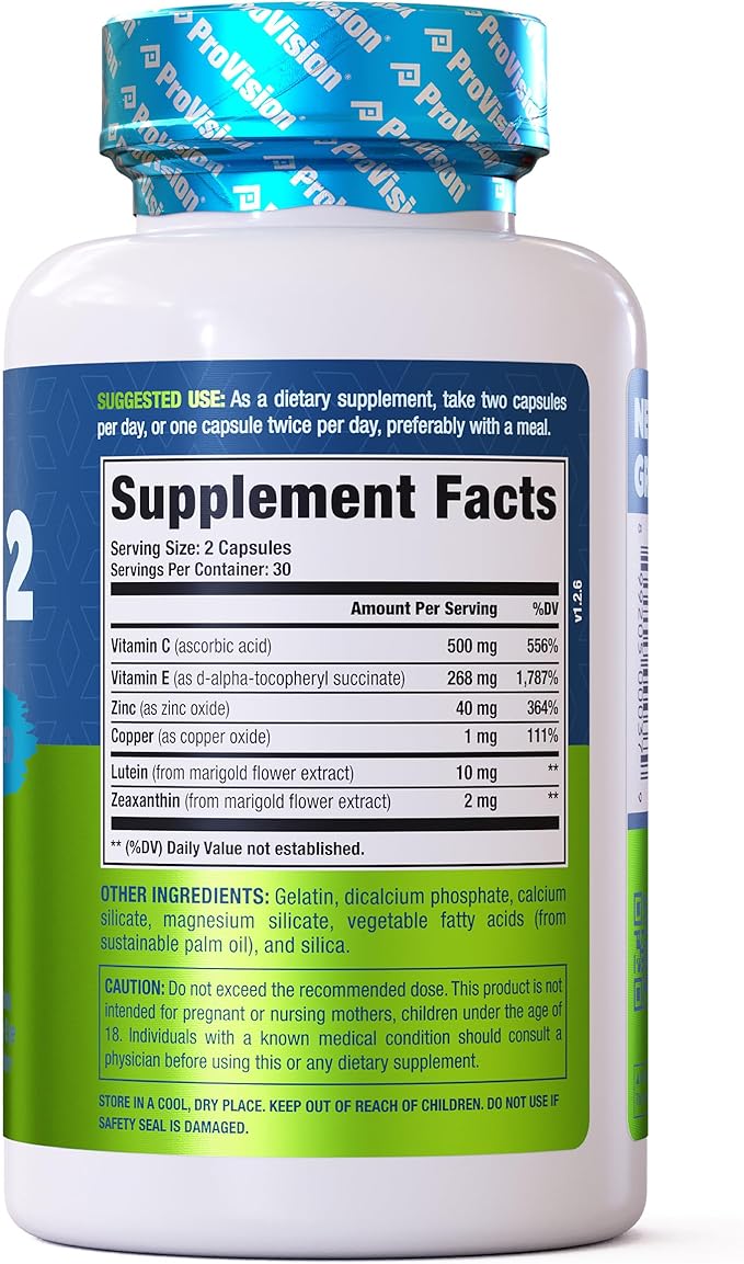 Provision AREDS 2 Eye Vitamins 60 Eye