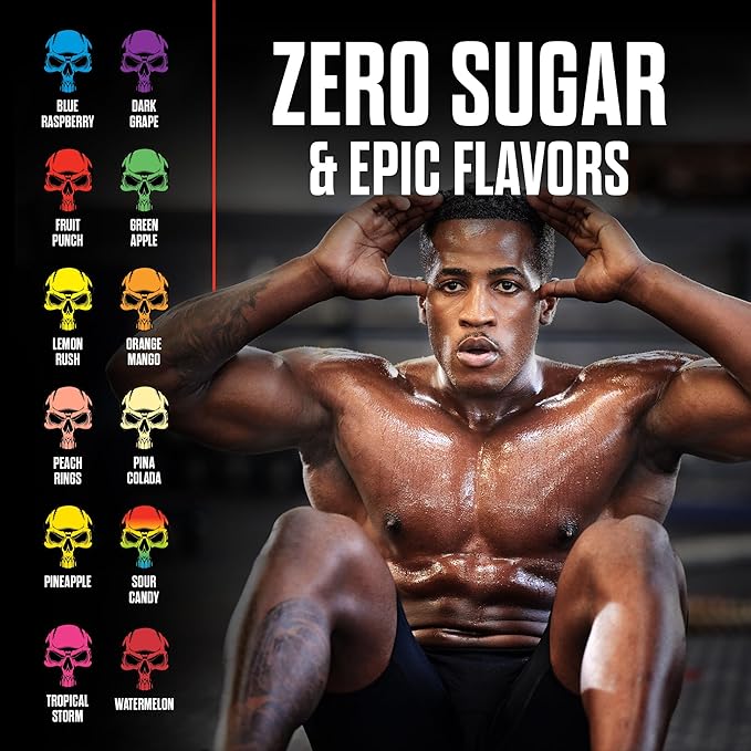 JNX SPORTS The Curse! Pre Workout Powder - Cherry Limeade 30 Servings | Preworkout: Boost Strength, Energy + Focus for Men & Women | Caffeine, Beta-Alanine, Creatine & L-Citrulline