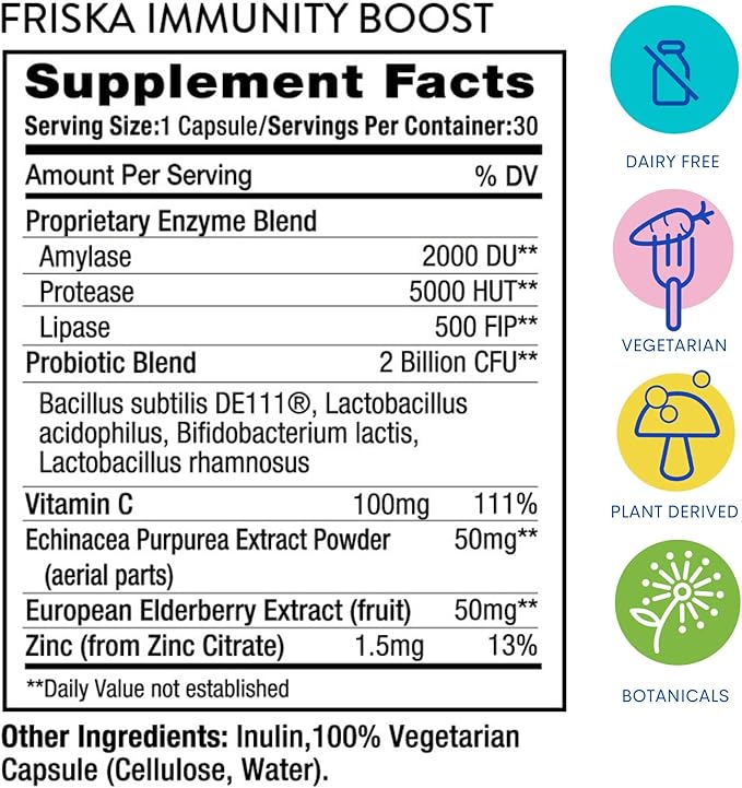Friska Immunity Boost 30 Capsules