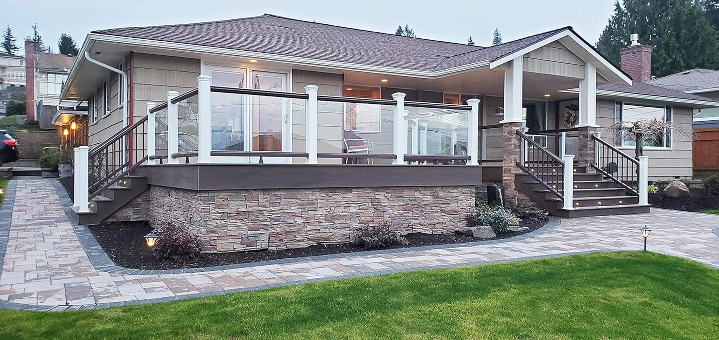 GenStone Faux Stacked Stone Panel 41" x 11.25" in Desert Sunrise Color for Do It Yourself Friendly Home Improvement Projects