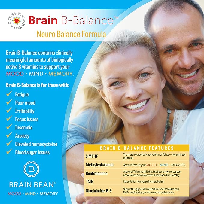 Brain B Balance: Methyl B Complete 60 Vegan