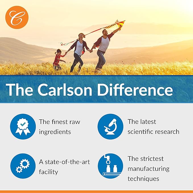 Carlson - Lutein, 6 mg, Healthy 60 Softgels