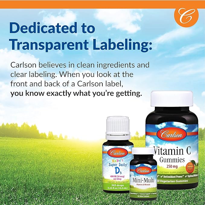 Carlson - Lutein, 6 mg, Healthy 60 Softgels