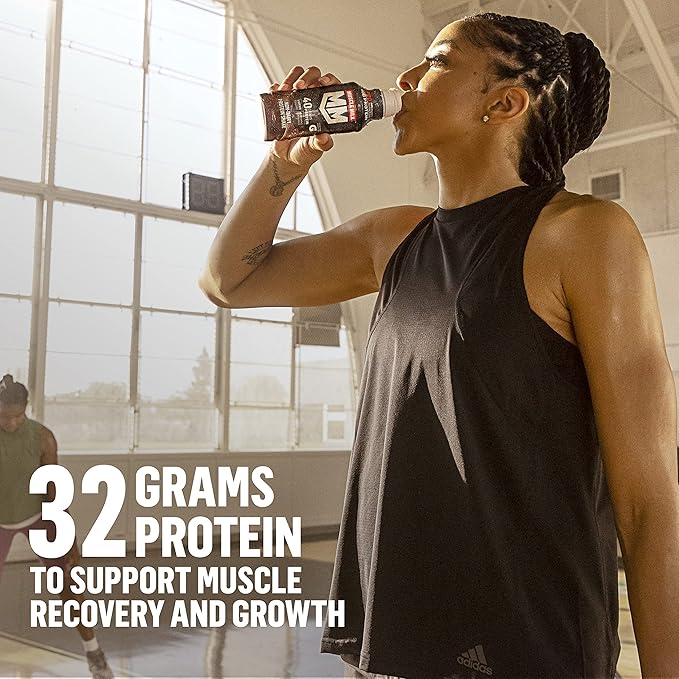 Muscle Milk Pro Advanced Nutrition Protein 11.16 Fl 12), 32g 32g Protein, 1g Sugar, 16 Vitamins 5g Fiber,