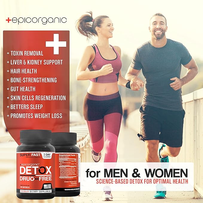 3 Day Detox Cleanse | Extra Strenght Detox | Promotes Healthy Gut Support | Colon Cleanse for Men & Women | Made in The USA | 36 Capsules
