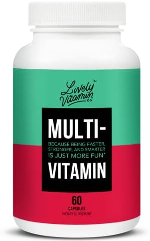LIVELY VITAMIN CO. Multivitamin 37 Vitamins 60 Vegetarian