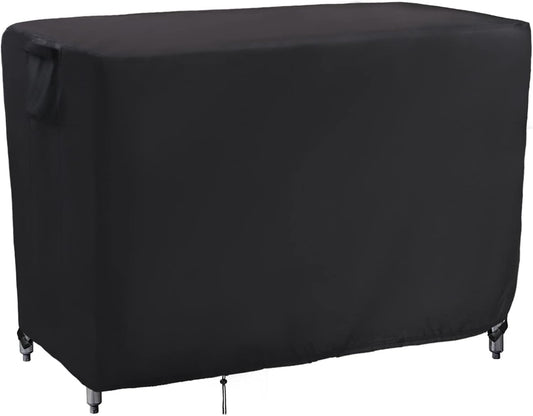 Kingling Outdoor Table Cover 42 Inch, Waterproof Prep Table Covers Bar Table Protection Cover for Patio Table/Furniture - 42''L x 22''W x 35''H