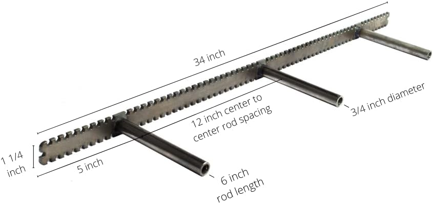 Floating Shelf Brackets - Sheppard Brackets - Easy Install - Heavy Duty (34 inch Build Kit)