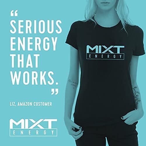 MIXT Energy Shaker Bottle, 16 oz. Shaker Bottle, BPA Free & Lid Mixing Technology (16 oz, Game Controller)