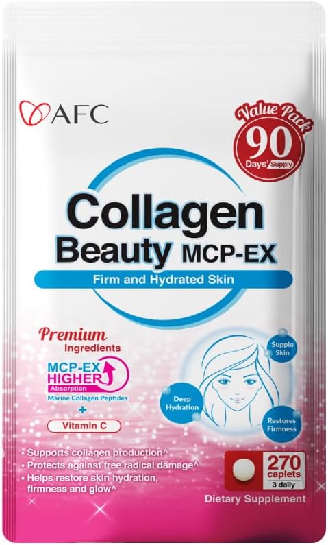 AFC Japan Collagen Beauty MCP-EX 1.5X Better 90 Days