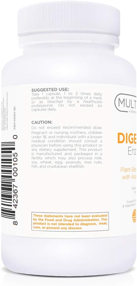 Multiform Vitamins - Digestive Enzymes