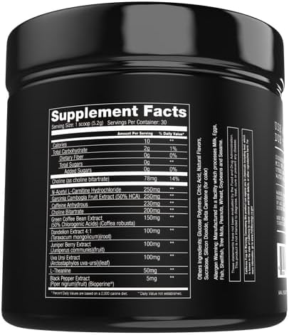Project #1 Embrax: Thermogenic Preworkout Fat Burner Powder - Best Belly Fat Burner for Women & Men, L-Carnitine Supplement for Weight Loss, and Workout Performance | [30 Servings] - Orange Mango