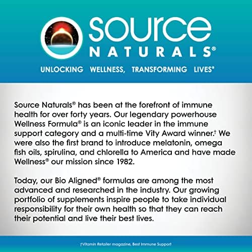 Source Naturals Wellness Formula Bio-Aligned Vitamins 90 Tablets