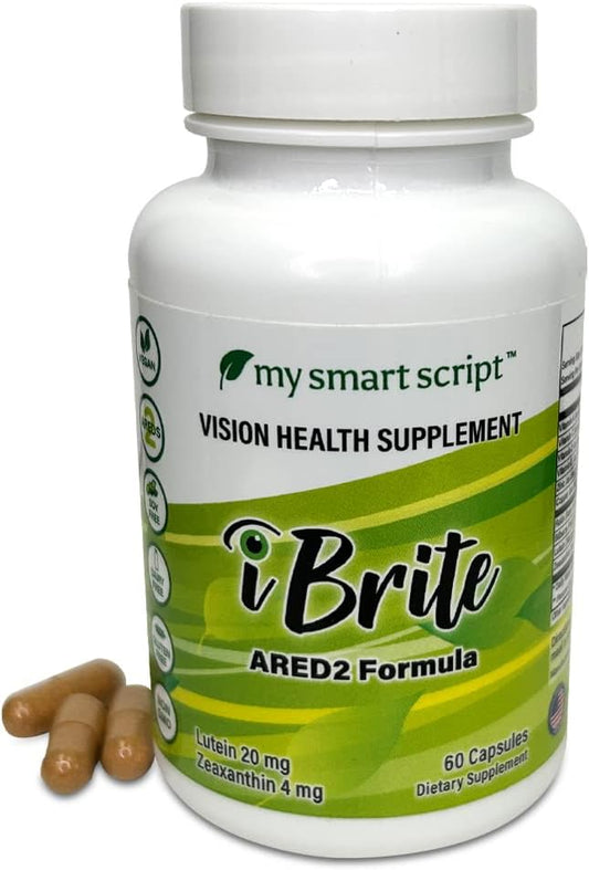 Eye Supplement - Vitamins with Lutein, ARED2 Diet 60 Easy