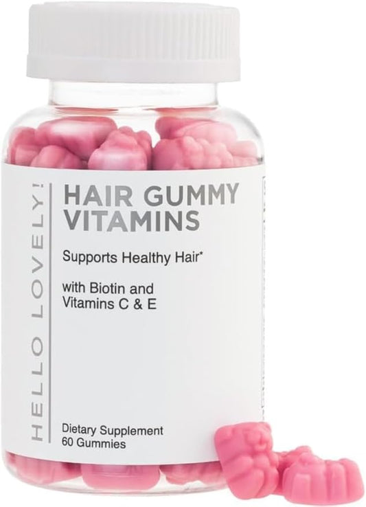 Hello Lovely! Hair Vitamins Gummy 5000 mcg 60 Bear