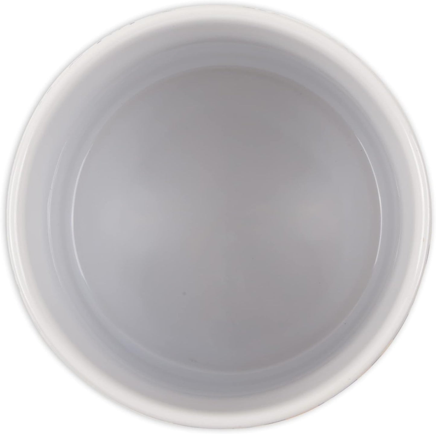 DII Kitchen Ceramics Collection Canister Set, Floral Tile, 3 Piece