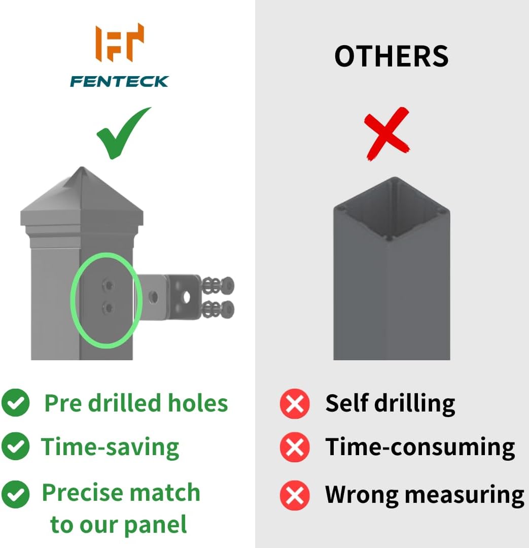 Black Metal Gate, 3.5' W x 4' H, Rustproof Outdoor & Pool Gate, Easy DIY Installation to Iron Fencing, Wood or Brick Walls, Stainless Steel Hinges & Self-Locking Latch