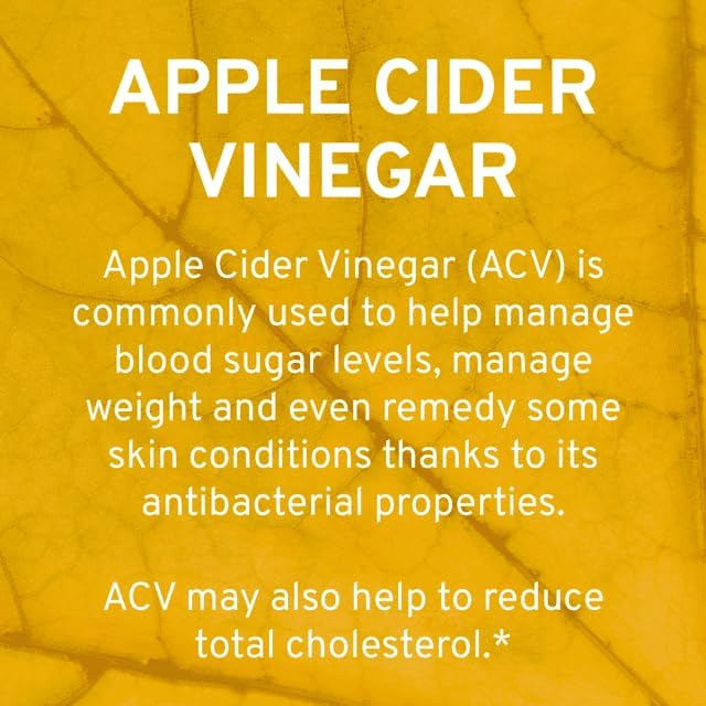 TRIO NUTRITION Apple Cider Vinegar Capsules with Billions of Multi-Strain Probiotics & L-Carnitine - Sugar Free ACV Capsules with The Mother for Gut Health, Immunity, Body Cleanse & Healthy pH*