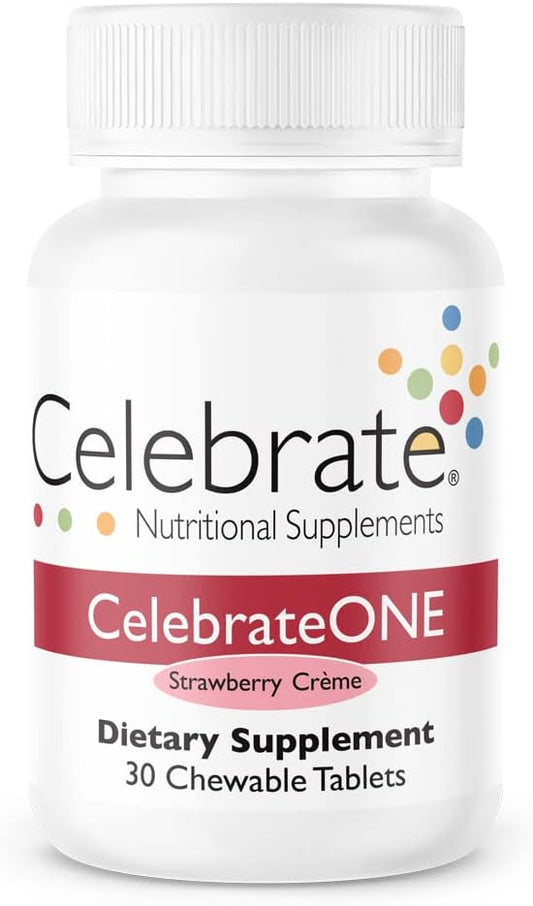 Celebrate Vitamins CelebrateONE Chewables, Iron Free (30 Tablets)