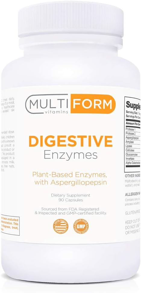 Multiform Vitamins - Digestive Enzymes