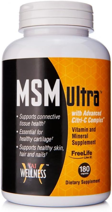 Youngevity Freelife MSM Ultra, 180.0 Count