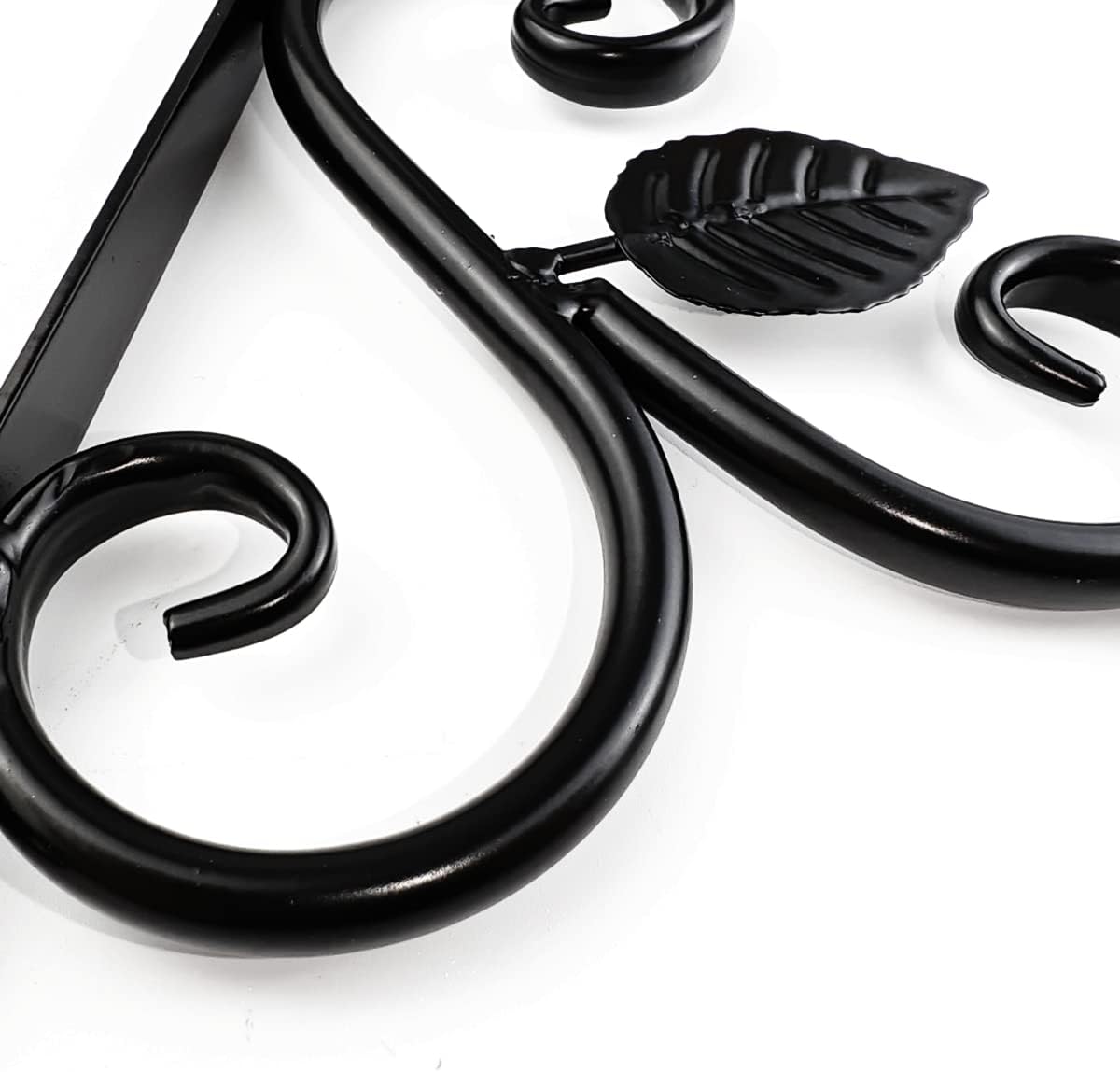 TIHOOD 4PCS Plants Hangers Outdoor Indoor Decor, Wall Hooks for Hanging Plant Bracket, Plant Hooks for Bird Feeder, Wind Chime, Lights, Lanterns